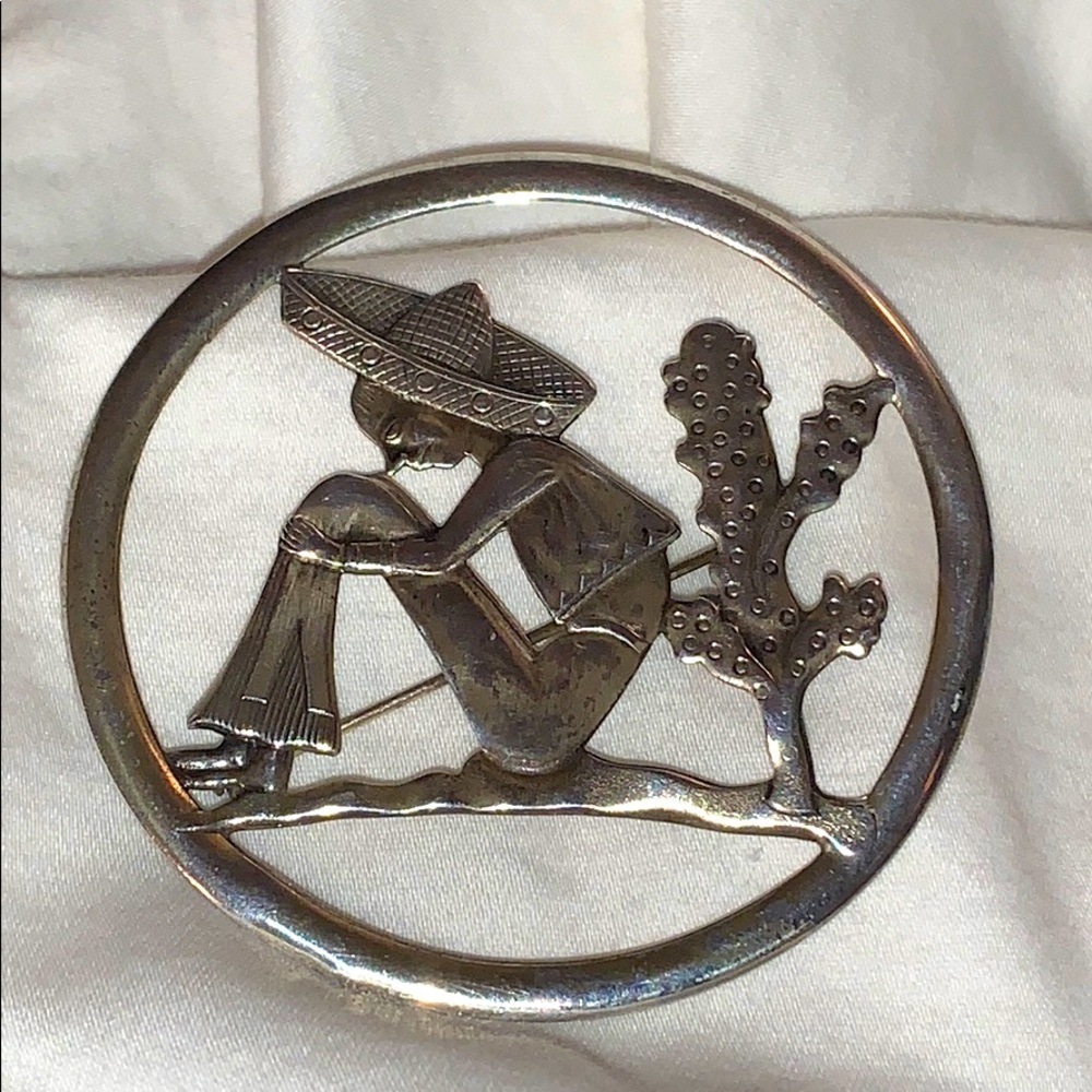 Sterling southwestern pin/pendant - truart